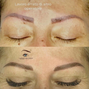 Box “Correzioni” di trattamenti errati di Sopracciglia o Labbra